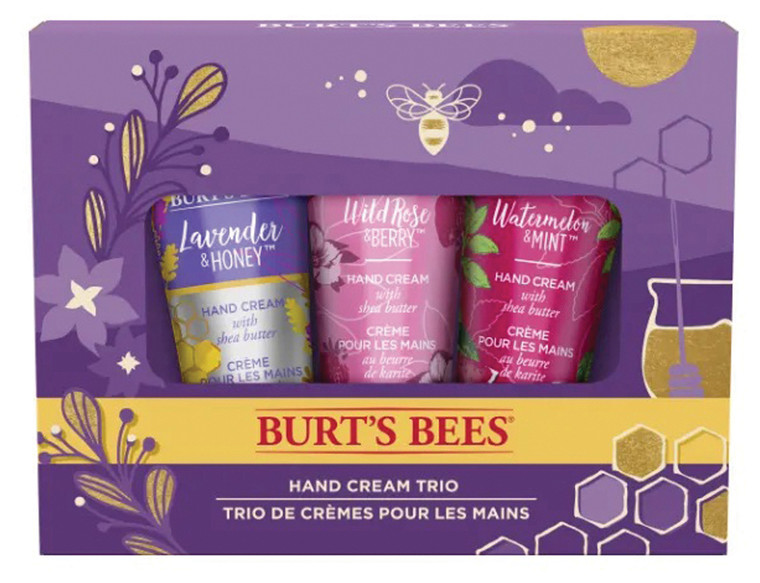 Burt's Bees Hand Cream Trio Holiday Gift Set