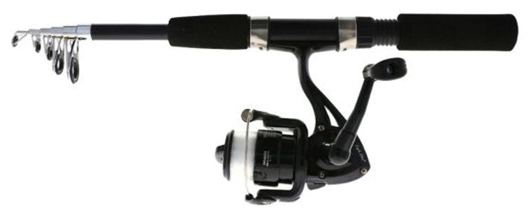 EAGLE CLAW  PACK-IT BLACK SPIN COMBO GLASS TELESCOPIC 5'6 1PC