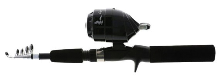 EAGLE CLAW  PACK-IT BLACK SPIN CAST COMBO GL TELESCOPIC 5'6 1PC