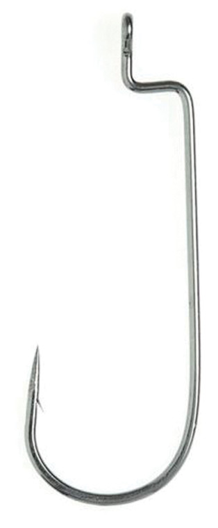 Eagle Claw Lazer Worm Round Bend Black Size 3/0