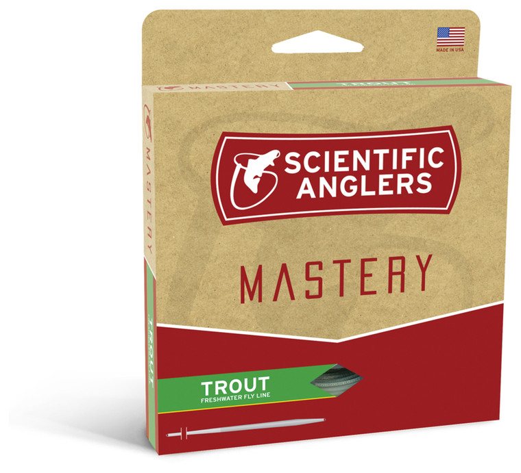 Scientific Anglers Mastery Trout Wf6f Optic | Green/green