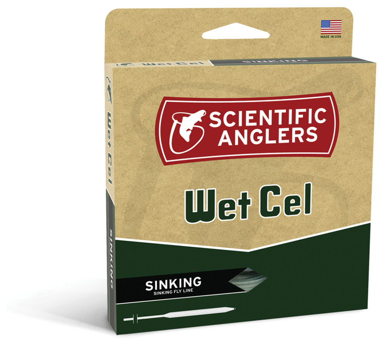 Scientific Anglers Wet Cel | Type Iv Sink Wf6s | Charcoal