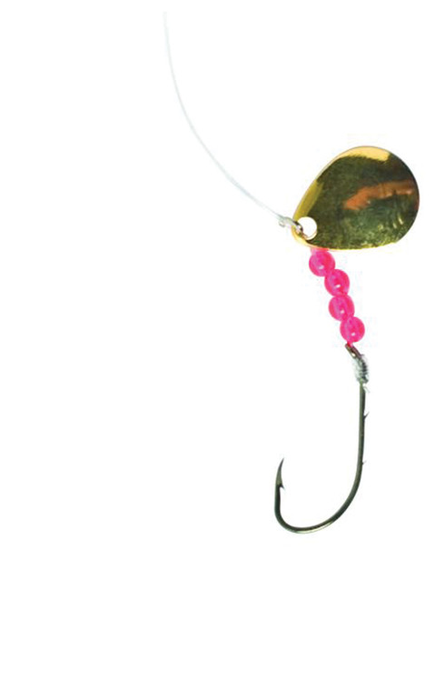 Eagle Claw 2 Way Spinner Gold Blades | Bronze Size 4