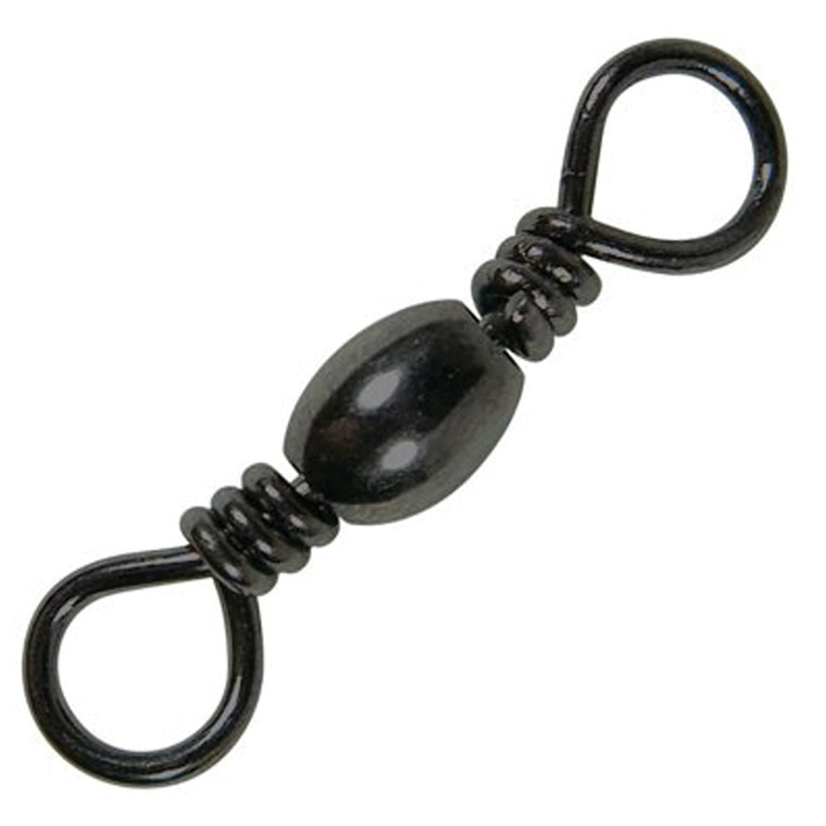 EAGLE CLAW BARREL SWIVEL BLACK SIZE 1