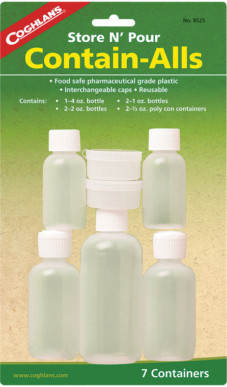 COGHLANS CONTAIN-ALLS 7  PACK