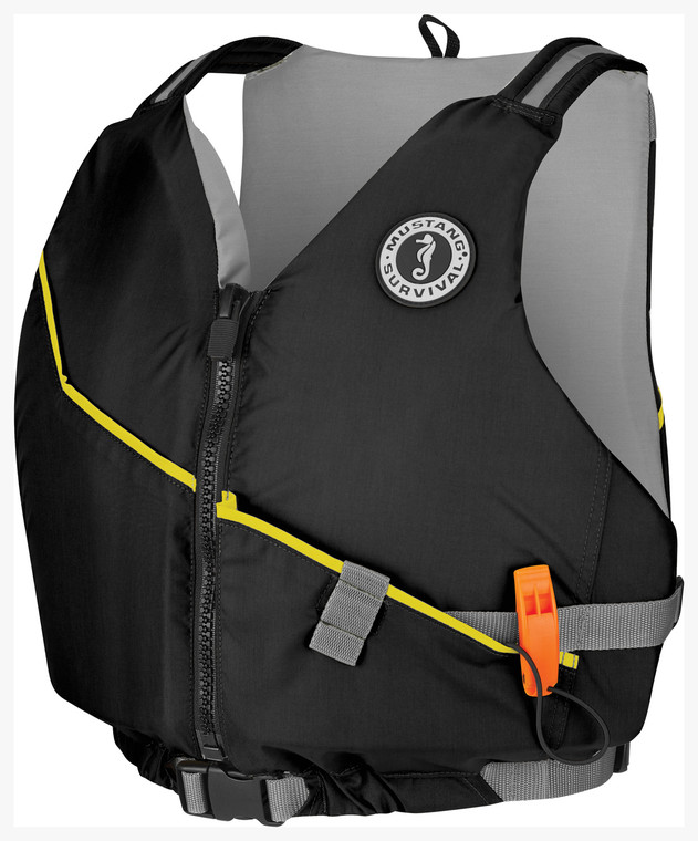 MUSTANG SURVIVAL  JOURNEY FOAM VEST | CHARCOAL | X-SMALL/SMALL