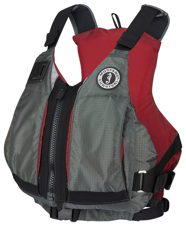 MUSTANG SURVIVAL  WOMENS REBEL FOAM VEST | GREY | LARGE/X-LARGE