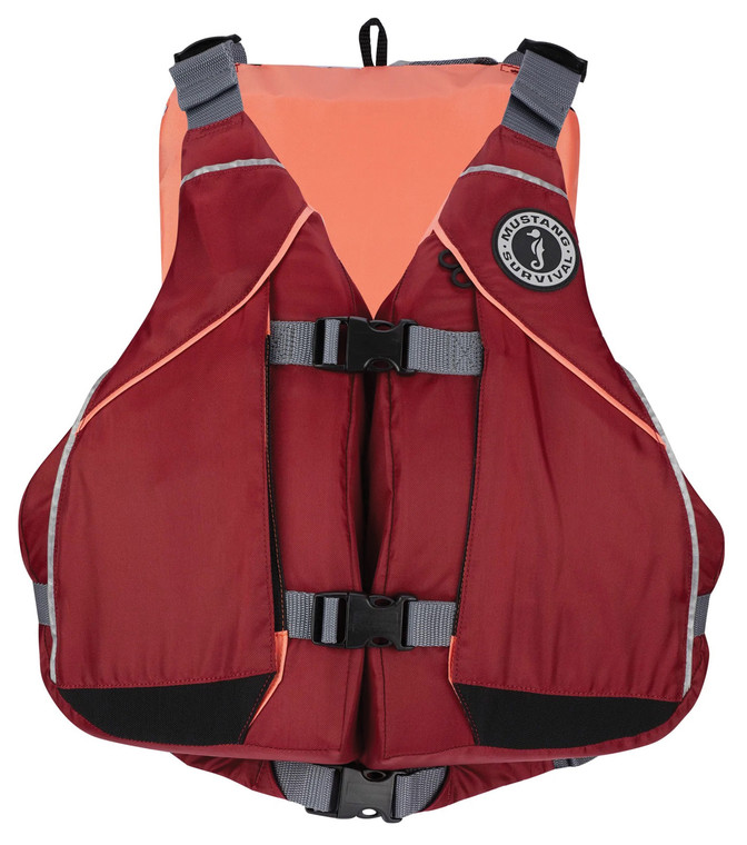 MUSTANG SURVIVAL  MOXIE MERLOT-CORAL | X-SMALL/SMALL