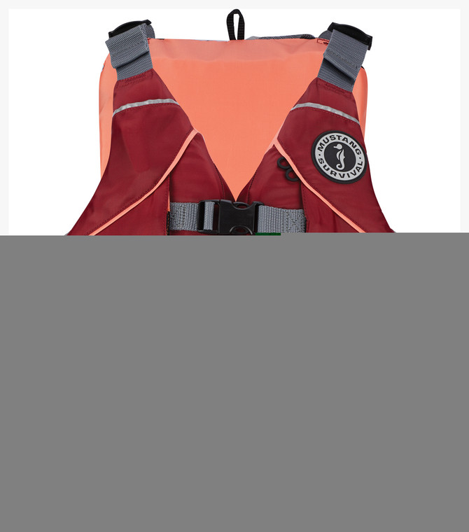 MUSTANG SURVIVAL  MOXIE | MERLOT CORAL | MEDIUM/LARGE