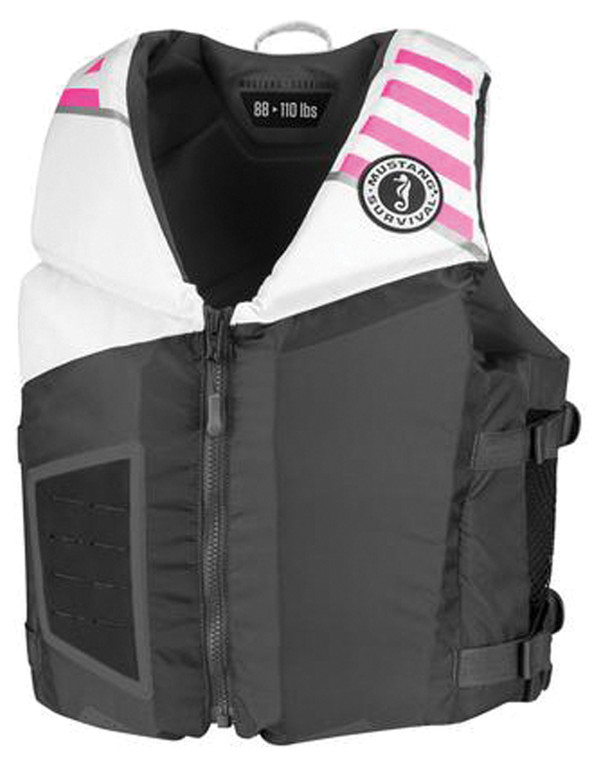 MUSTANG SURVIVAL  REV YOUNG ADULT FOAM VEST WHITE