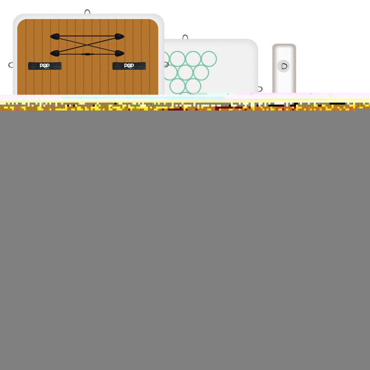 POP PADDLEBOARDS  POPUP PLANK | 8'X3'X6"