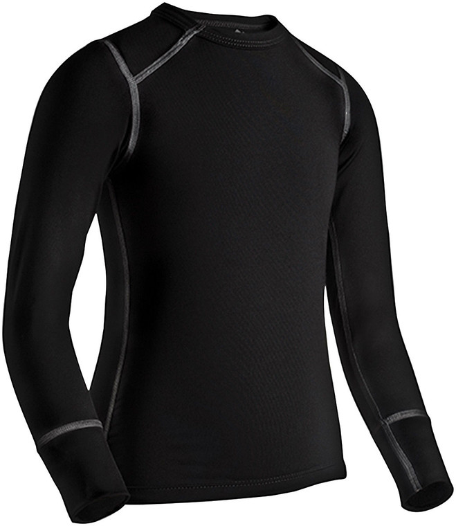 Coldpruf Quest Kids Crew | Black