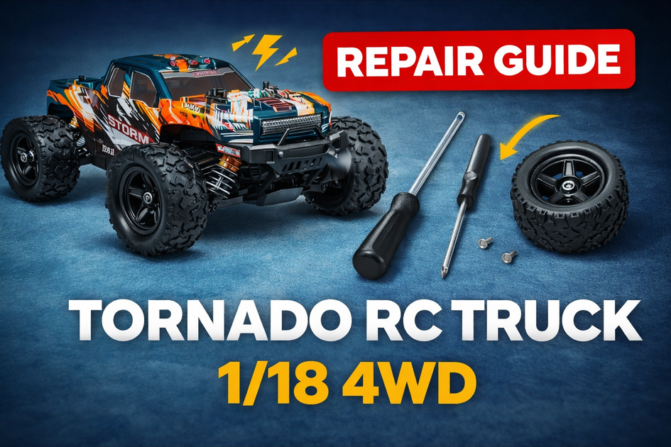 Tornado RC 1/16 4wd Truck Repair Guide