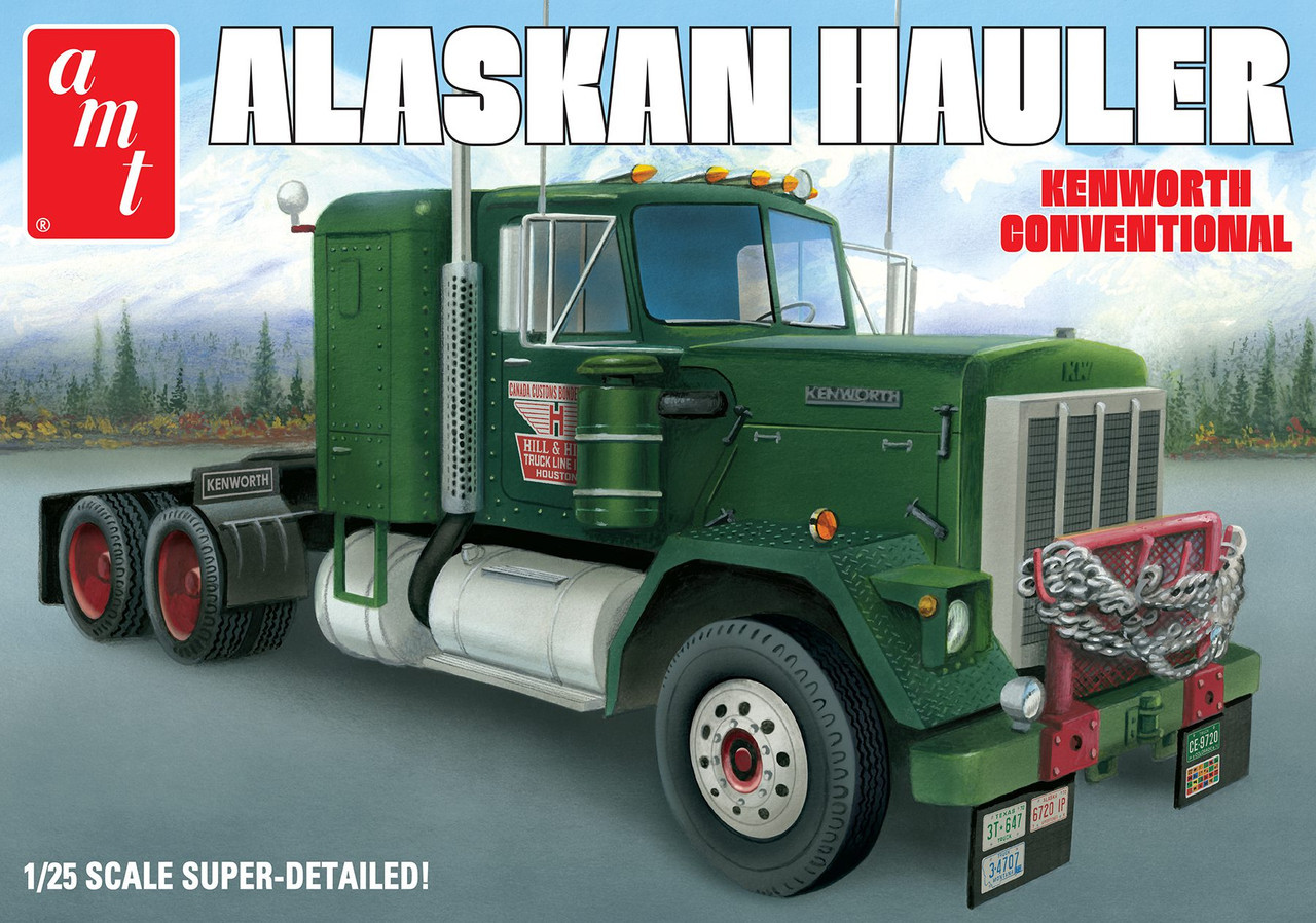 AMT 1:25 Alaskan Hauler Kenworth Conventional 'Super-Detailed