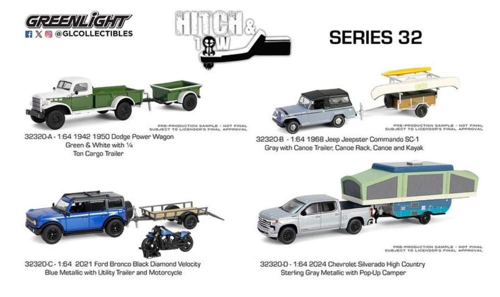 Greenlight 1:64 Hitch & Tow S32 1pc - Hobbyrama
