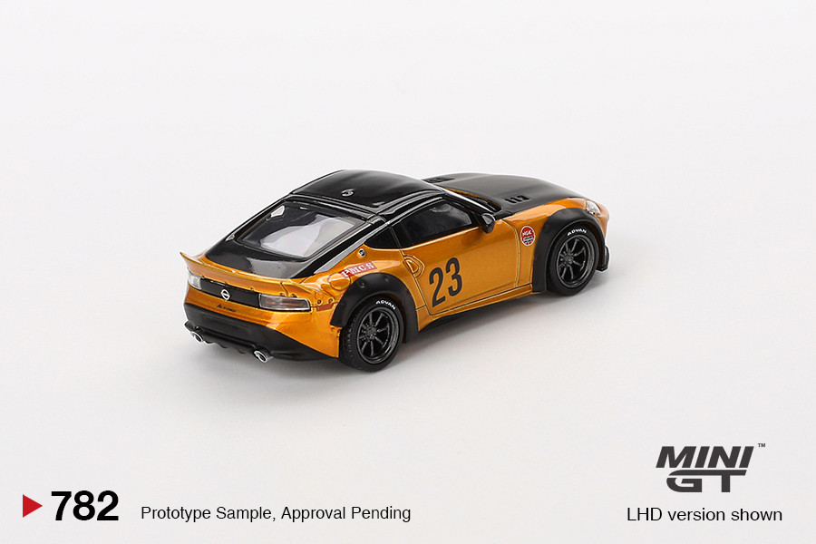 Mini GT 1:64 Nissan Fairlady Z LB☆NATION WORKS LB Gold - Hobbyrama