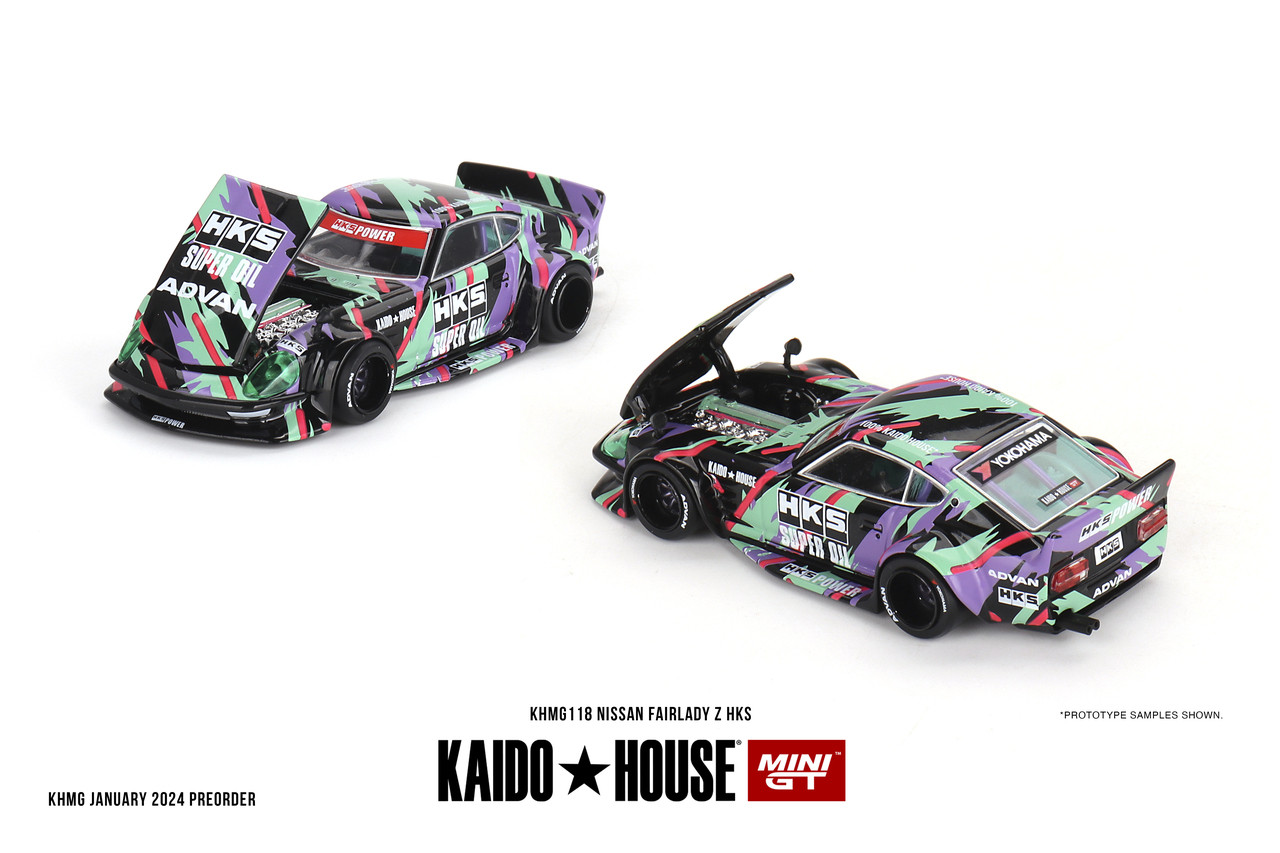 Kaido House 1:64 GT Nissan Fairlady Z HKS - Hobbyrama
