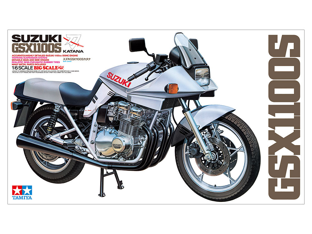 ３台セットTAMIYA DUCATI 916 SUZUKI GSX1100S Tamiya 1:6 Suzuki GSX1100S Katana - Hobbyrama