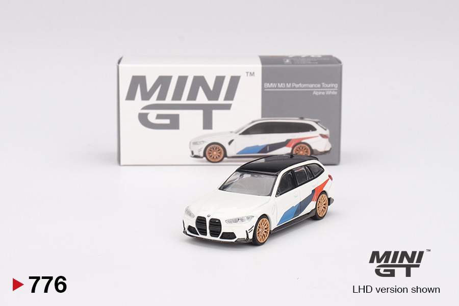 Mini GT 1:64 BMW M3 M Performance Touring - Alpine White - Hobbyrama