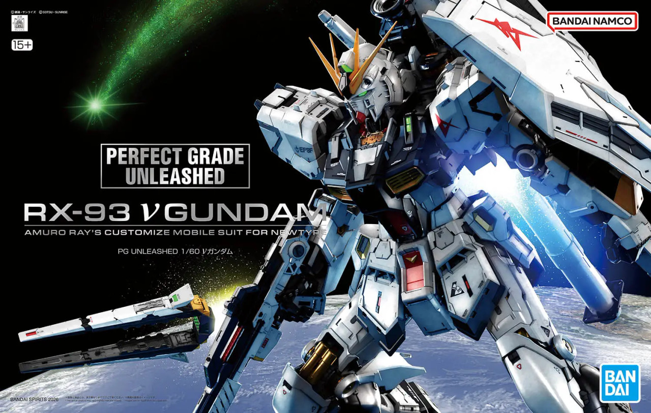 Bandai Perfect Grade Unleashed RX-93 Nu Gundam - Hobbyrama