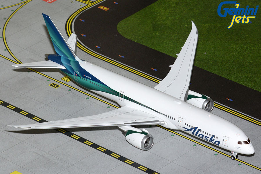 Gemini Jets 1:200 Alaska Airlines Boeing B787-9 Dreamliner (New