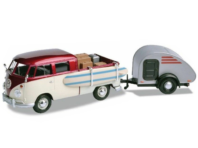 Motormax 1:24 VW Type 2 (T1) Surf Picku - Hobbyrama