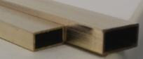 K & S Precision Metals Rect Brass Tube 3/16" x 3/8"