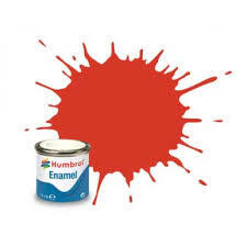 Humbrol Enamel 174 Signal Red (M)