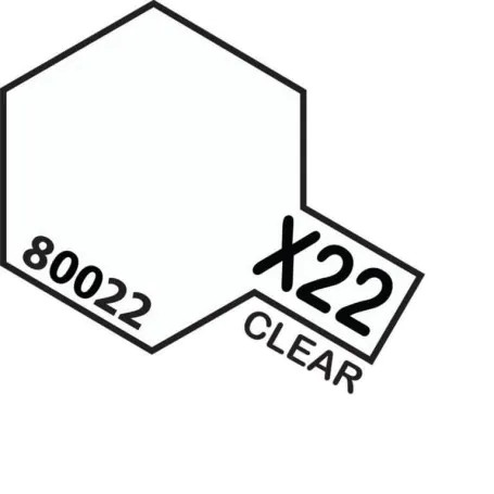 Tamiya Acrylic X22 Clear (G)