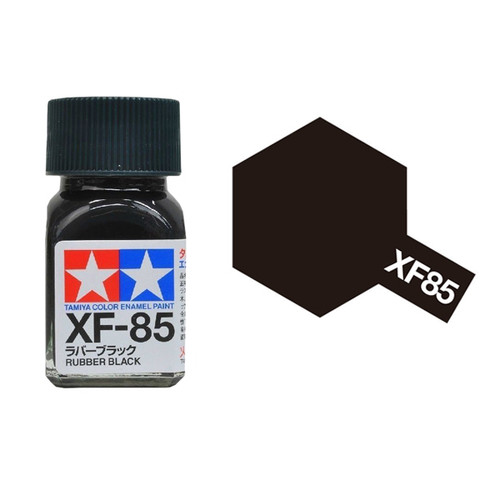 Tamiya Enamel XF85 Rubber Black (F)