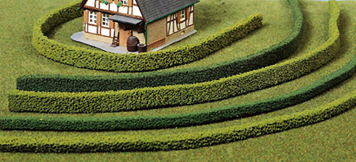 Heki Hedging Dark Green 7x7mm