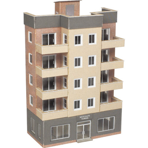 Metcalfe N Low Relief Tower Block