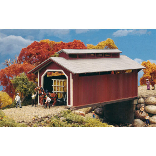 Walthers HO Willow Glen Covered Bridge