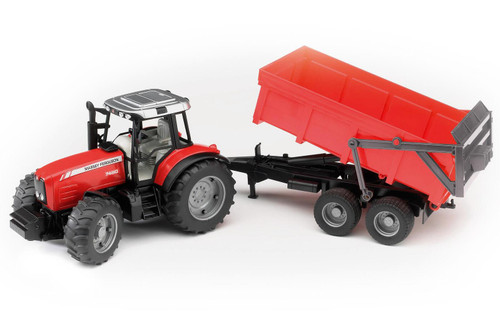 Bruder Massey Ferguson 7480 w/Trailer