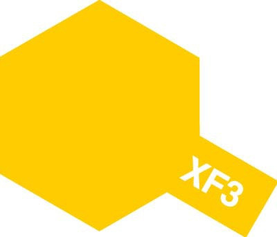 Tamiya Enamel Paint XF-3 Flat Yellow