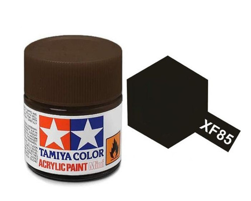 Tamiya Acrylic XF85 Rubber Black (F)