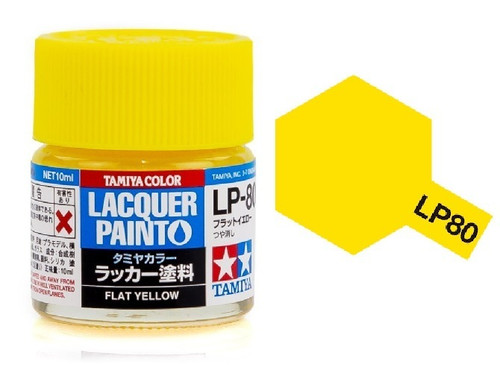 Tamiya LP80 Lacquer Flat Yellow