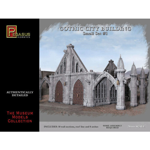 Pegasus 28mm Gothic City Building #1
