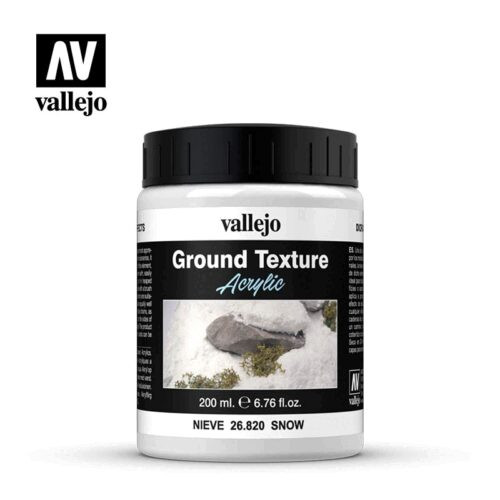 Vallejo Acrylic Snow Texture 200ml