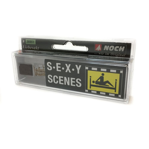 Noch N Model Figures - Lovers in Action (Bed)