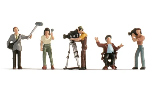 Noch HO Model Figures - Camera Crew