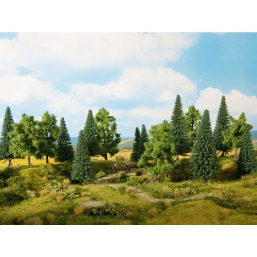 Noch Mixed Forest 10-14cm 8pc
