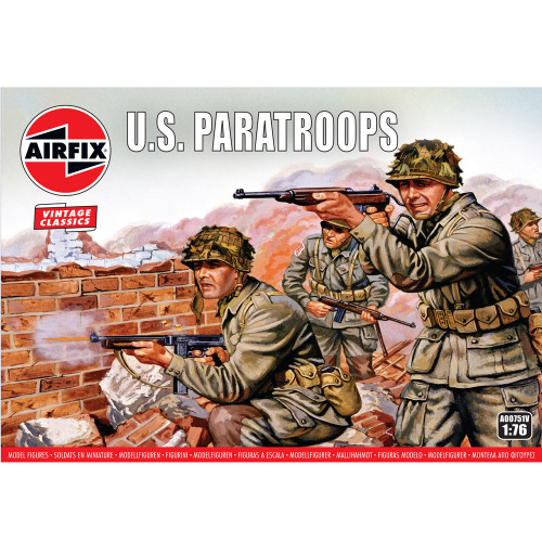 Airfix 1:76 U.S. Paratroops