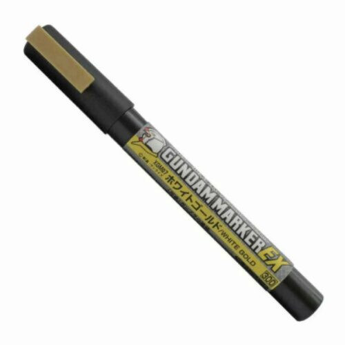 Mr Hobby Gundam Marker EX White Gold