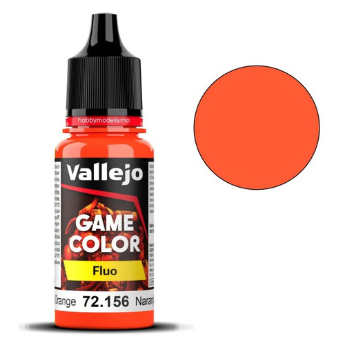 Vallejo Acrylic Fluorescent Orange