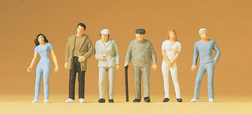 Preiser HO Standing Passers-By