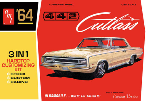 AMT 1:25 '64 Cutlass Hardtop 3'n1