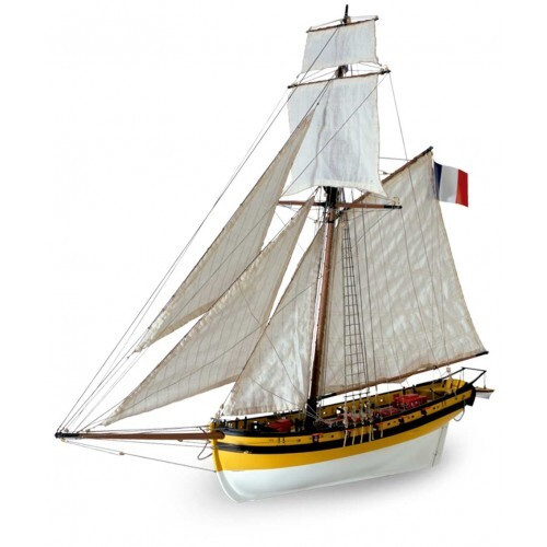 Artesania Latina 1:50 Le Renard Corsair Cutter