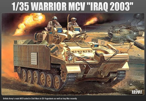 Academy 1:35 Desert Warrior MCV Iraq 2003 Armoured Tank