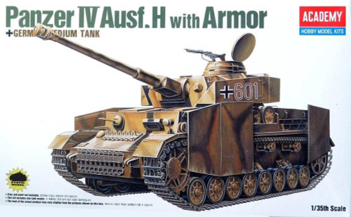 Academy 1:35 Panzer IV Ausf.H w/Armour